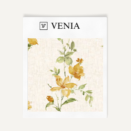 Climbing Rose Fabric – Yellow