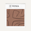 Clay contour velvet upholstery fabric swatch by Venia Home