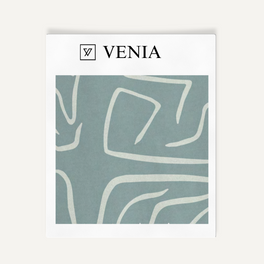 Contour Velvet Fabric - Cyan
