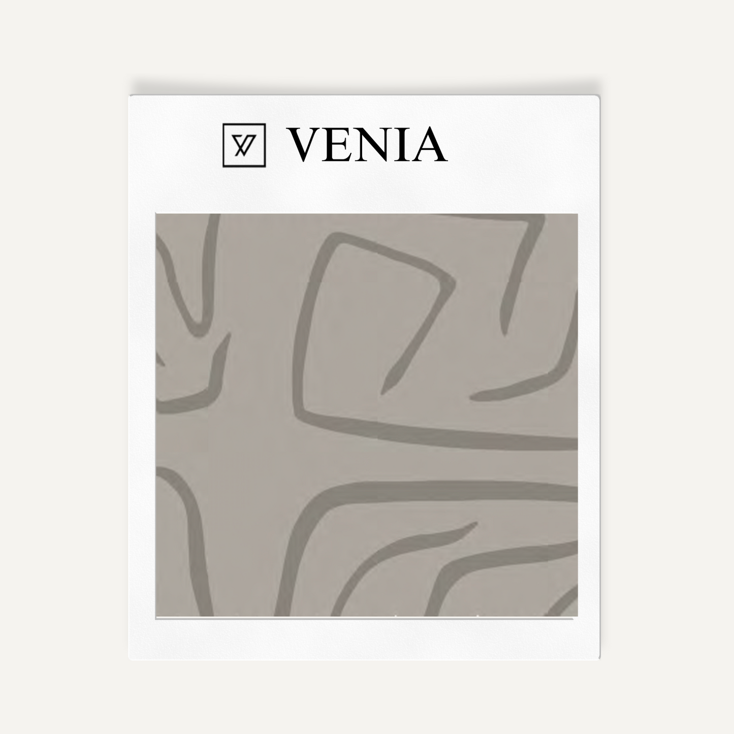 Pebble contour velvet upholstery fabric swatch by Venia Home