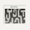 Grey daytona upholstery fabric swatch by Venia Home
