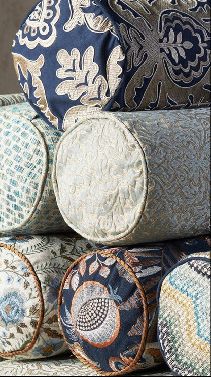Damask Royale, Autumn Song, Floral Tale and Pattern Play fabric collection styled together
