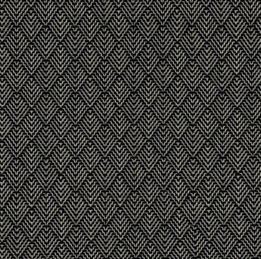Geometric mesh black and white fabric styled detail
