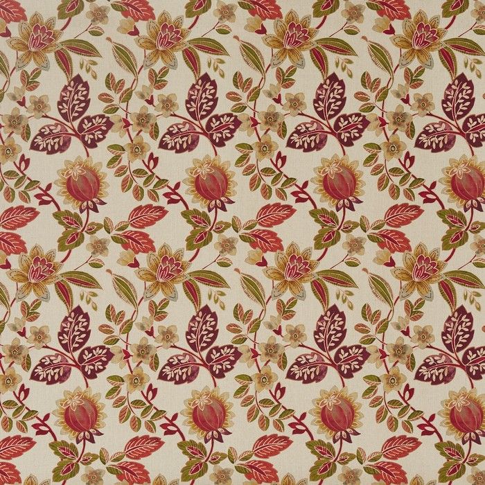 Ivory grand gardenia fabric styled detail