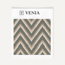 Heritage Chevron Fabric – Sage Green