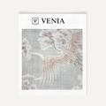 Blush Hishō Japanese Shibui upholstery fabric swatch by Venia Home