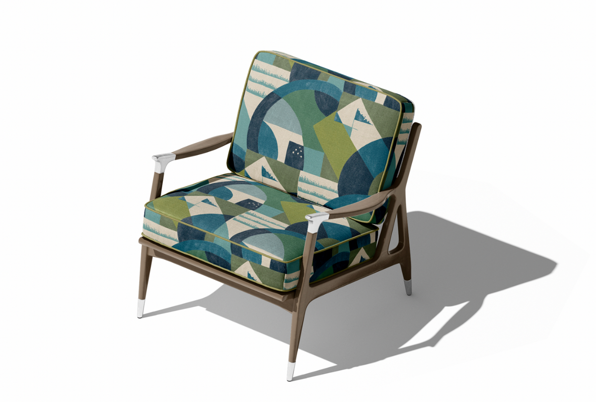 Abstract Arc Lagoon – room setting | Venia Home