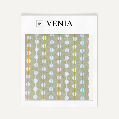 Bead Stripe Fabric – striped printed curtain and upholstery fabric | Venia Home