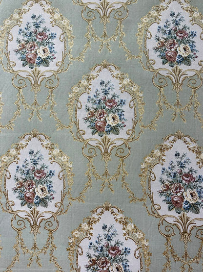 Chantilly Fabric Sage – room setting | Venia Home