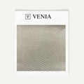 Chevron Quilted Velvet Ivory – premium quilted velvet upholstery fabric | Venia Home