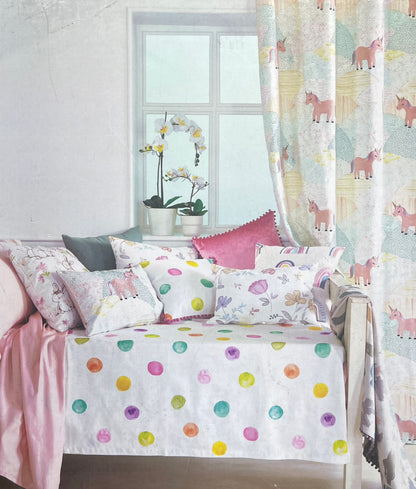 Children's novelty fabric – styled setting | Venia Home