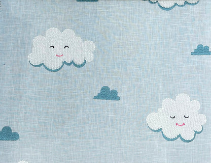 Cloudy Fabric – room setting | Venia Home