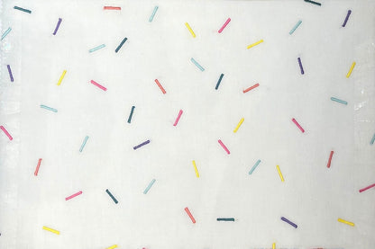 Confetti Dash Sheer Fabric Pop – room setting | Venia Home