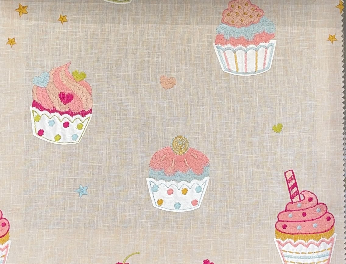 Cupcake Fabric – room setting | Venia Home