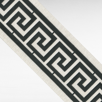 Designer border for a curtain