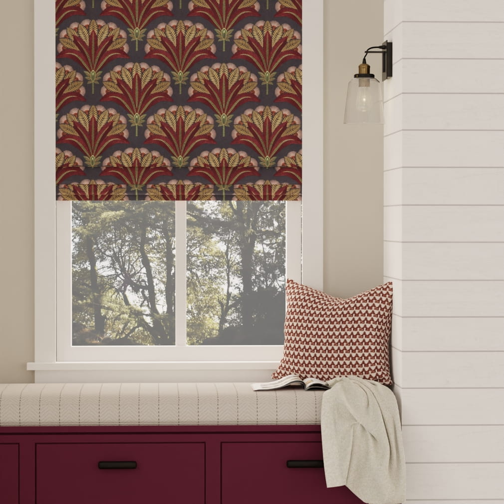 Deco Palm Fabric – window setting | Venia Home