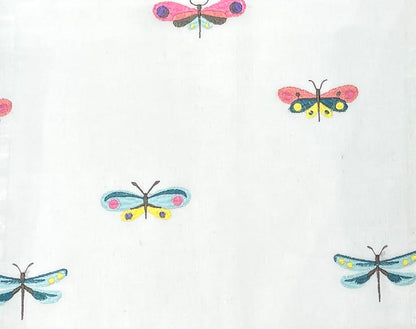 Dragonfly Garden Sheer Fabric Joy – room setting | Venia Home
