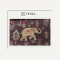 Elephant Walk Fabric – Indian elephant motif curtain and upholstery fabric | Venia Home