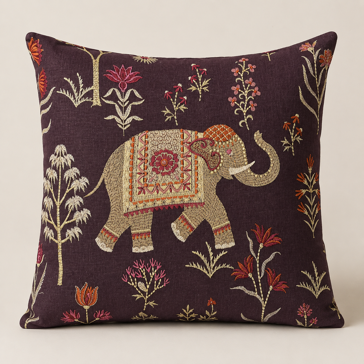 Elephant Walk Fabric – room setting | Venia Home