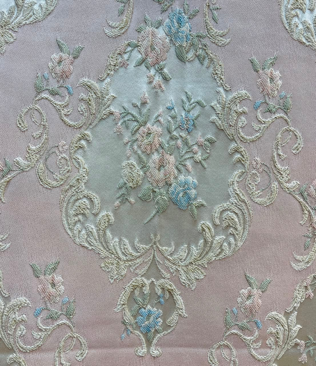 Elise Fabric Blush – draped detail | Venia Home