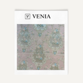 Elise Fabric Blush – elegant printed curtain and upholstery fabric | Venia Home