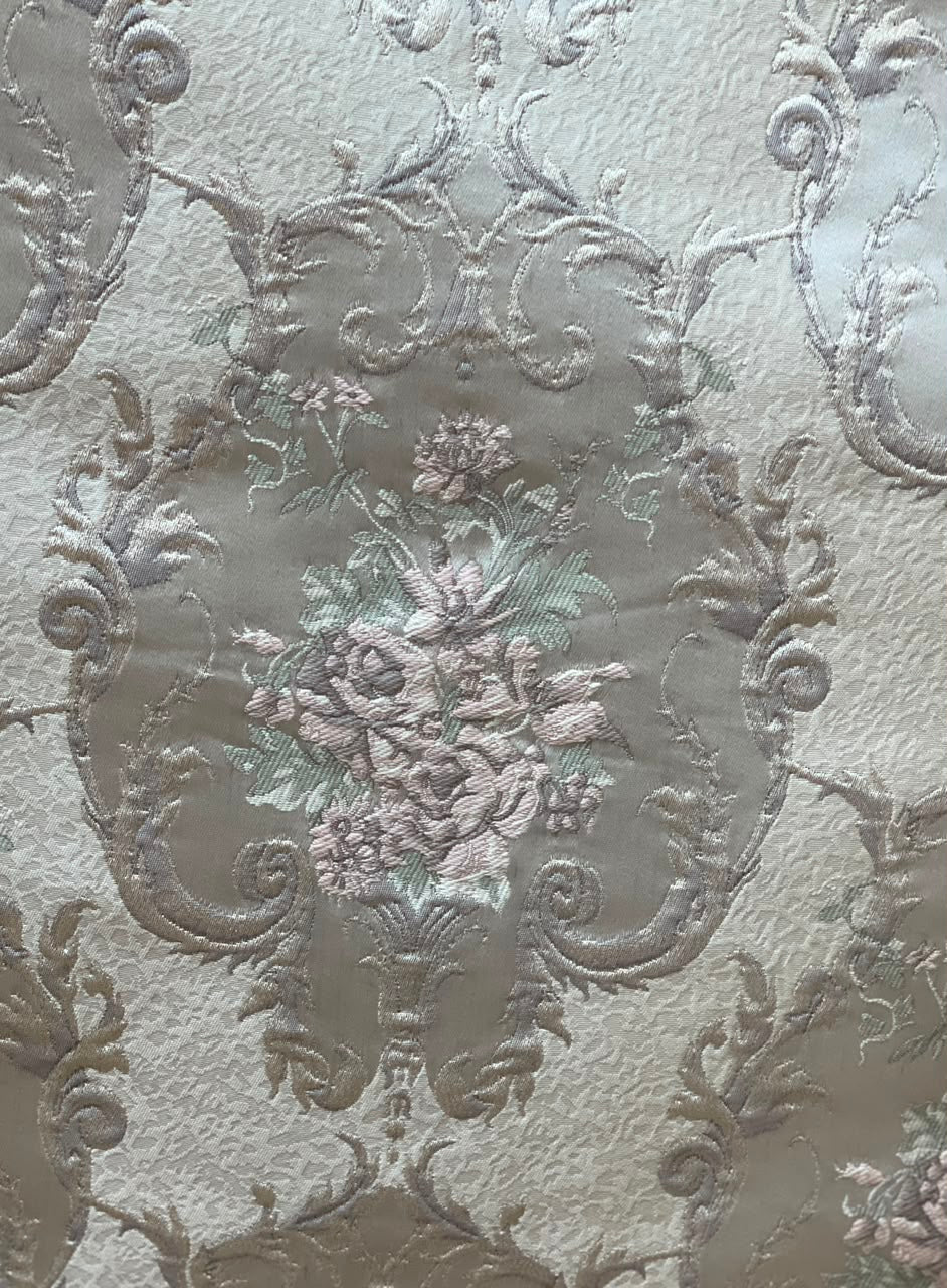 Elise Fabric Pearl – close-up detail | Venia Home
