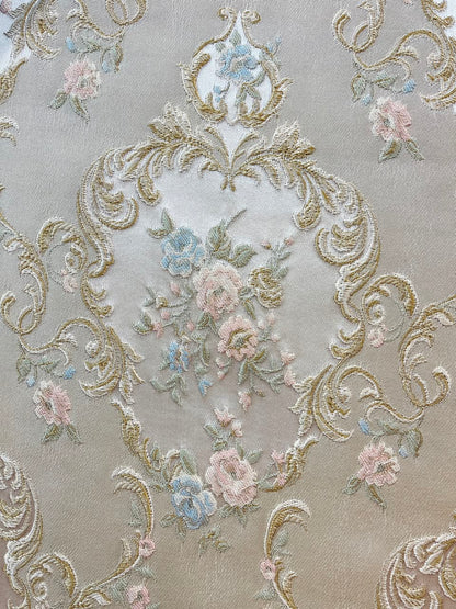 Elise Fabric Pearl – room setting | Venia Home