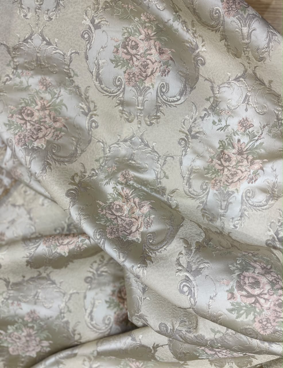 Elise Fabric Pearl – window setting | Venia Home