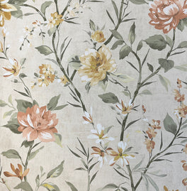 Meadow Muse Wallpaper - Ivory