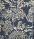 Moonlit Toile Wallpaper