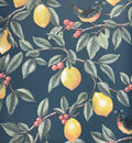 Amalfi Citrus Wallpaper - Navy