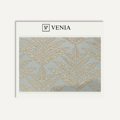 Fern Walk Fabric – botanical fern print curtain and upholstery fabric | Venia Home