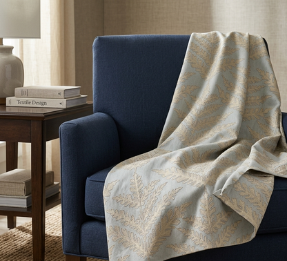 Fern Walk Fabric – room setting | Venia Home
