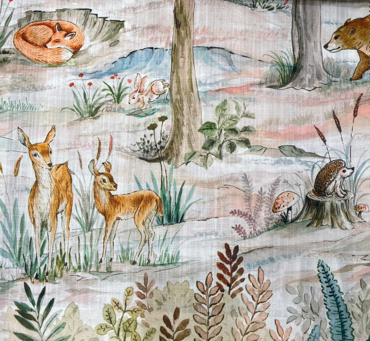 Forest Tale Fabric – room setting | Venia Home