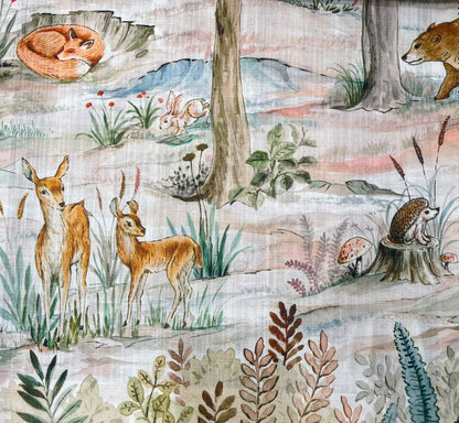 Forest Tale Fabric – room setting | Venia Home