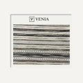 Heritage Stripe Fabric Slate – classic striped curtain and upholstery fabric | Venia Home