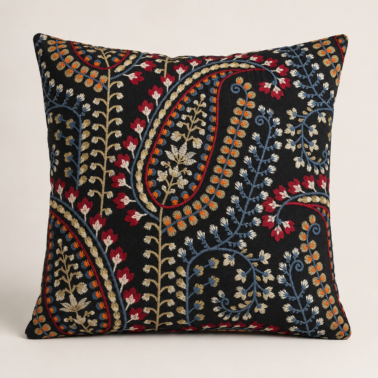 Kashmir Paisley Fabric – room setting | Venia Home