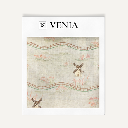 Mill Meadow Fabric – nature-themed printed curtain and upholstery fabric | Venia Home