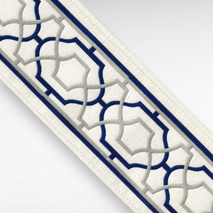 Designer border for a curtain