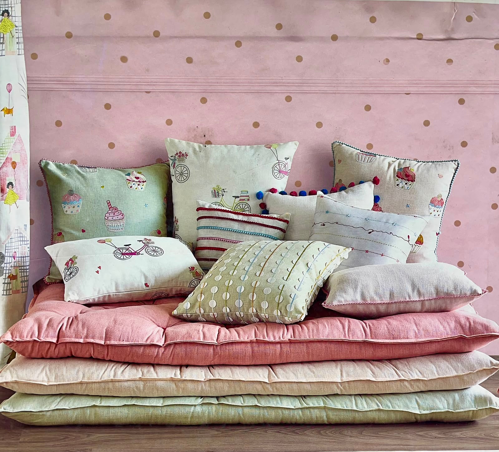 Novelty fabric – close-up detail | Venia Home
