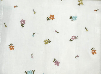 Petal Drift Sheer Fabric – room setting | Venia Home