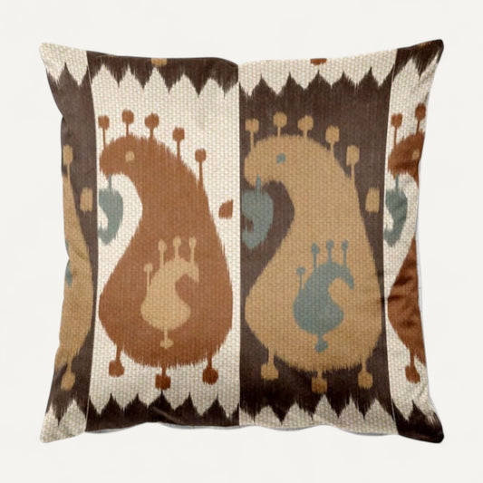 Playful Paisley cushion – styled setting | Venia Home