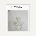 Pom Sheer Curtain – embroidered pom-pom sheer curtain fabric | Venia Home