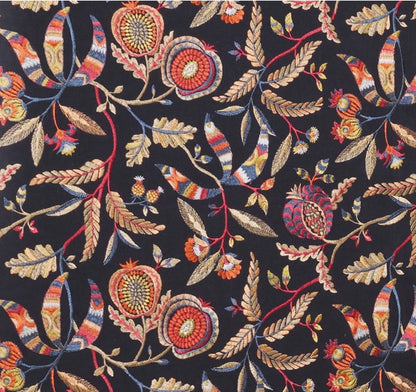 Pomegranate Grove Fabric – styled interior | Venia Home