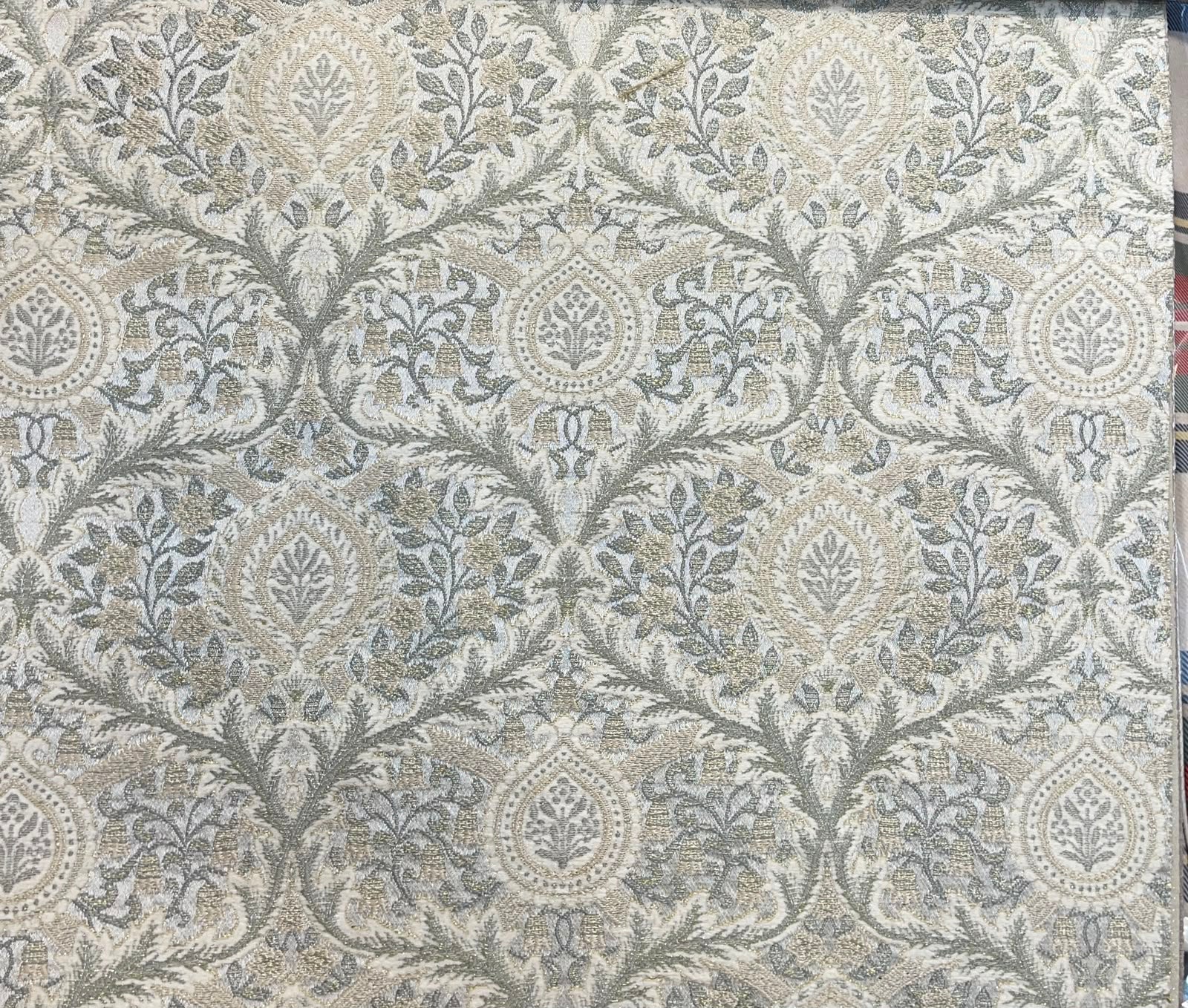 Portico Fabric Stone – room setting | Venia Home