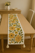 Nooraz Threadwork Floral Table Runner