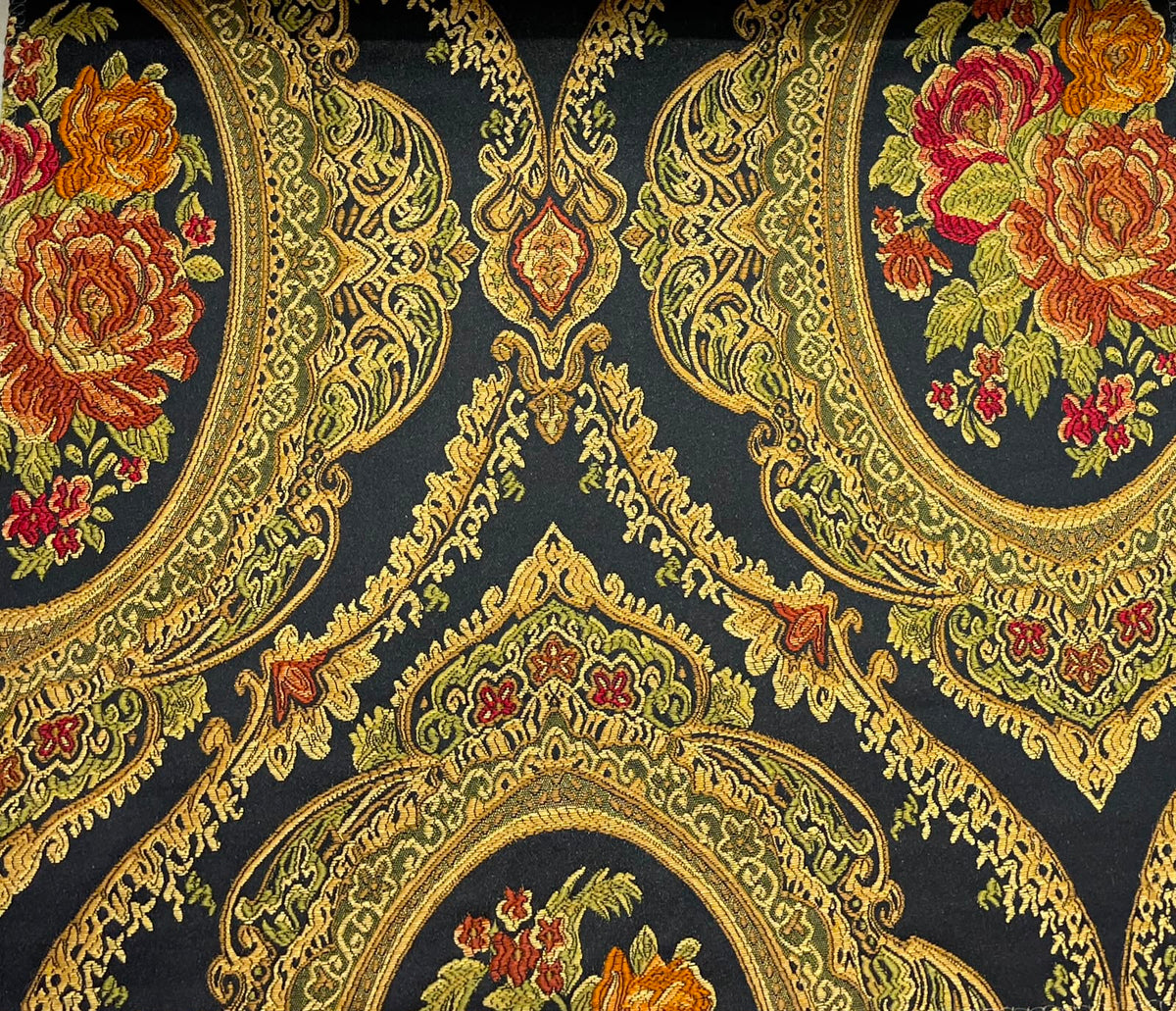 Regency Fabric Noir – room setting | Venia Home