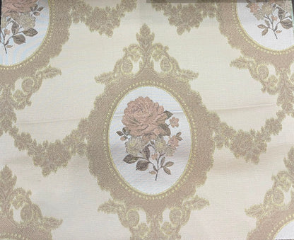 Rosalie Fabric Ivory and Blush – room setting | Venia Home