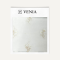 Sprig Sheer Curtain – botanical embroidered sheer curtain fabric | Venia Home