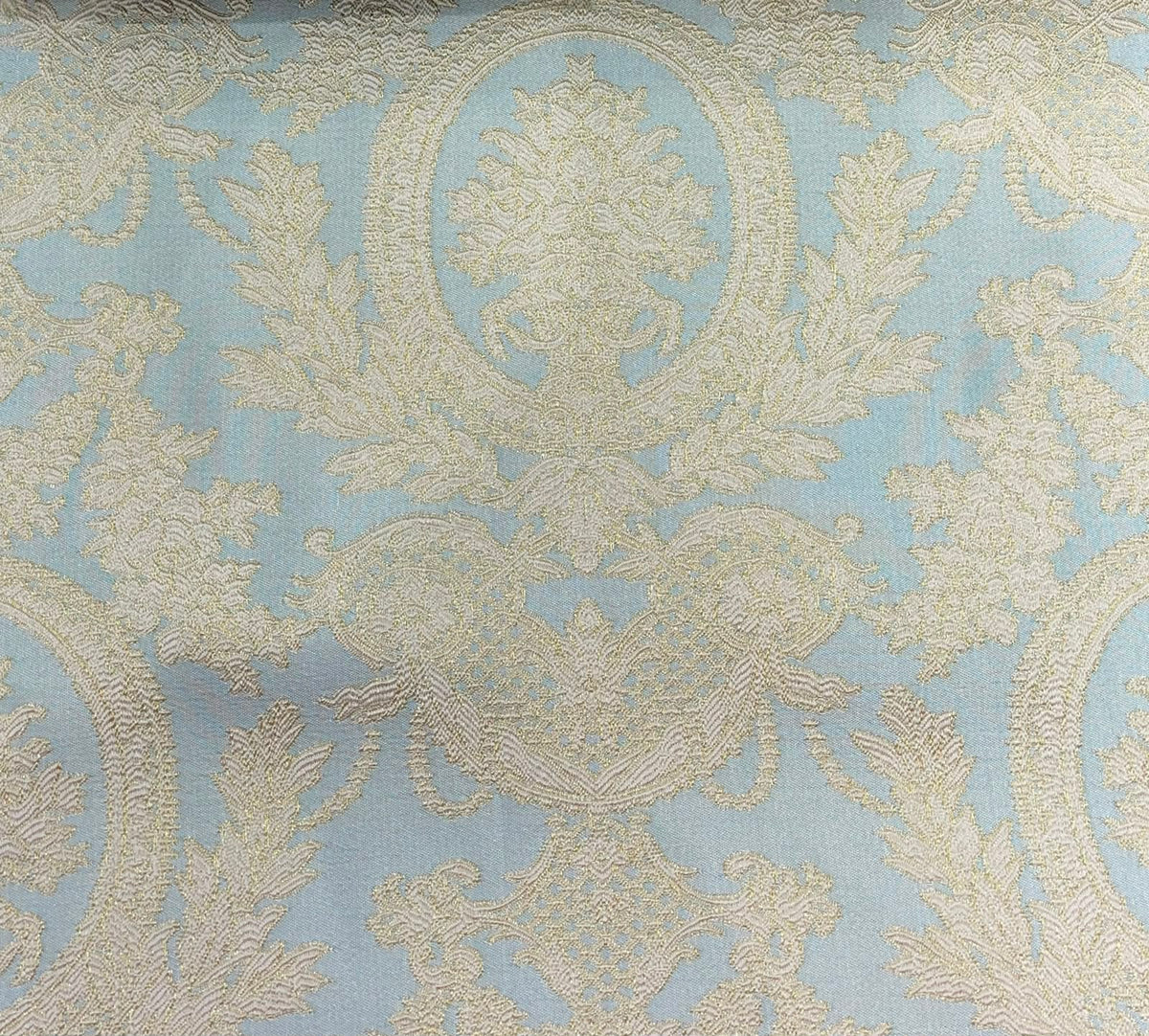 Versailles Fabric Blue – room setting | Venia Home